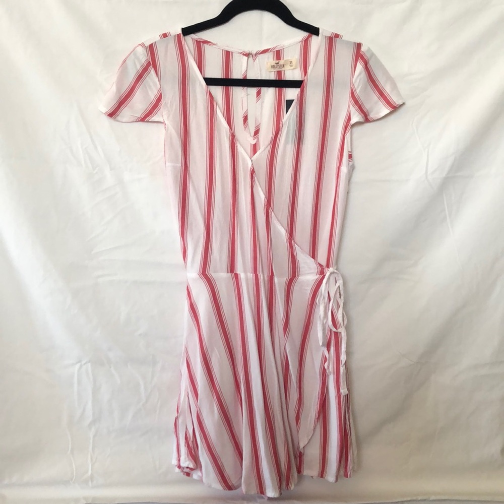 Wrap skirt romper